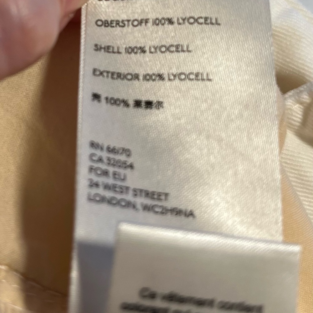 Anthropologie Off White/Ivory Colored Women's Pants Size 29 - Picture 16 of 16